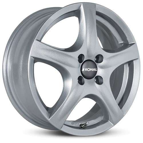 Ronal R42 Kristallsilber R17 7J 4x100 ET35 - nuotrauka 1