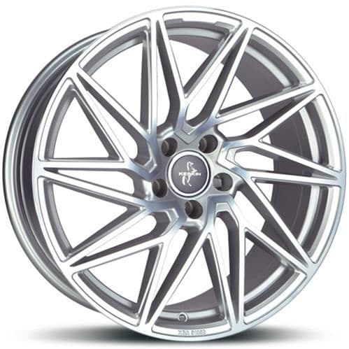 Keskin Tuning KT20 Silver Front Polished R19 8.5J 5x112 ET45 - nuotrauka 1