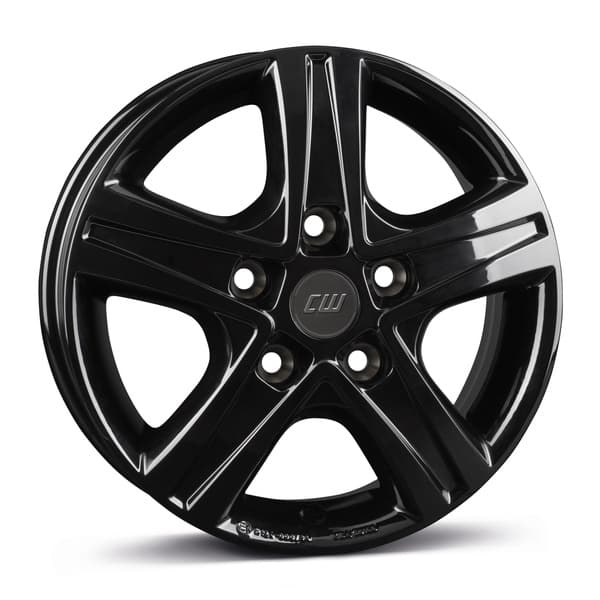 Borbet CWD Black Glossy R16 6J 5x130 ET68 - nuotrauka 1