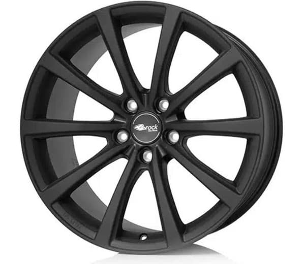 Brock B32 Schwarz-Matt Lackiert R18 8.5J 5x114.3 ET38 - nuotrauka 1