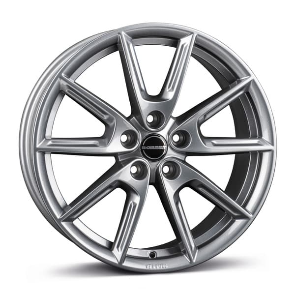 Borbet LX18 Grey Glossy R18 8J 5x114.3 ET48 - nuotrauka 1