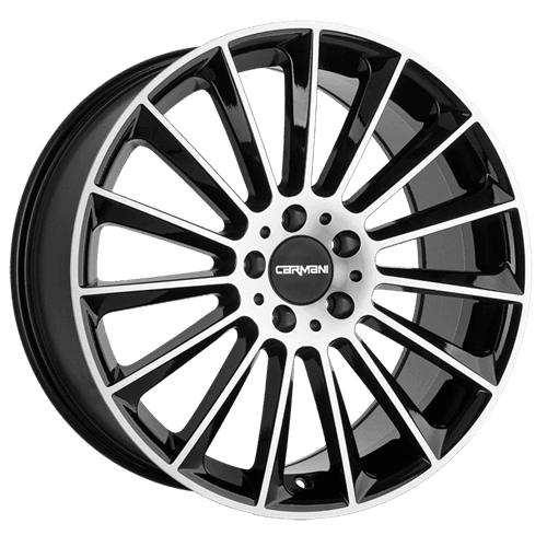 Carmani 17 Fritz Black polished R21 10.5J 5x130 ET25 - nuotrauka 1