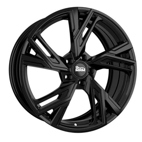 MAM RS5 Black painted R16 6.5J 4x100 ET35 - nuotrauka 1