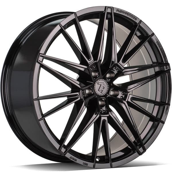 seventy9 SSF-5 Black Glossy R20 8.5J 5x114.3 ET40 - nuotrauka 1