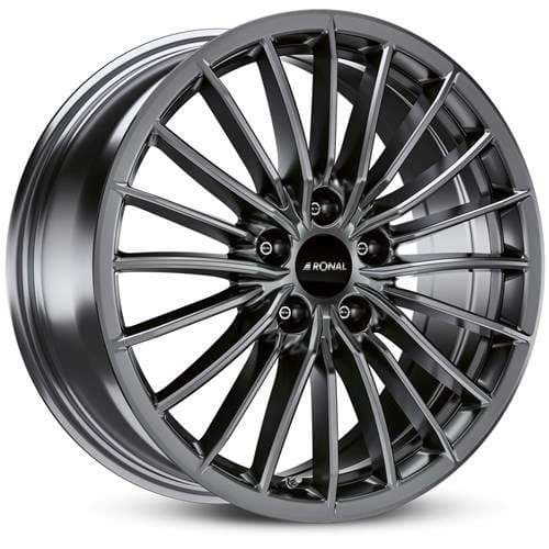 Ronal R68 Hyper Grey R19 9.5J 5x108 ET52 - nuotrauka 1