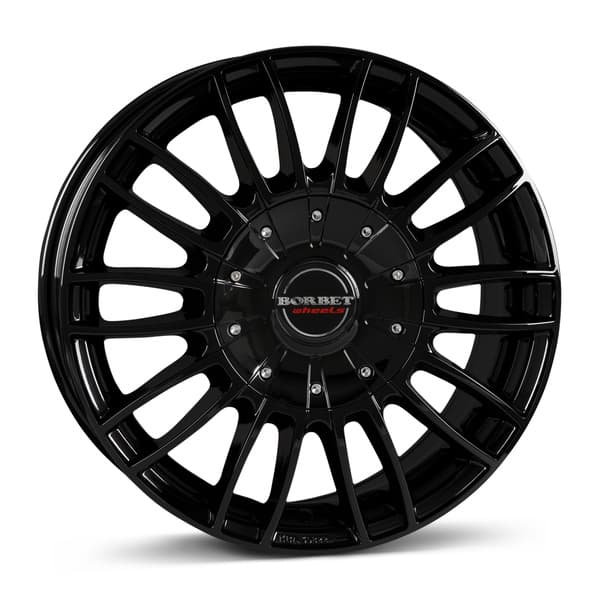 Borbet CW3 Black Glossy R18 7.5J 6x139.7 ET45 - nuotrauka 1