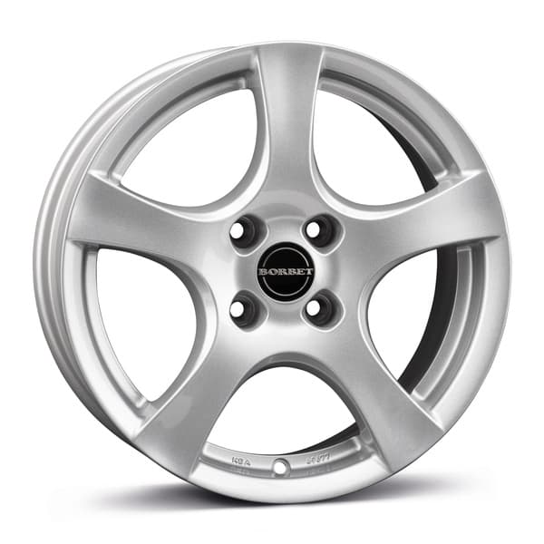 Borbet F Brilliant Silver R16 6.5J 4x98 ET35 - nuotrauka 1