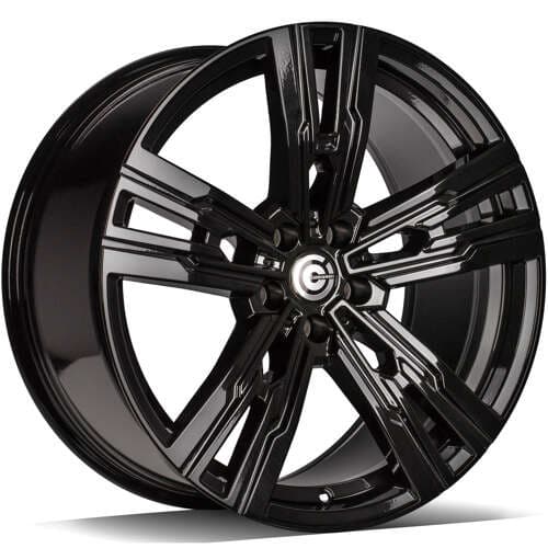 Carbonado Vampire Black Glossy R20 10J 5x112 ET35 - nuotrauka 1