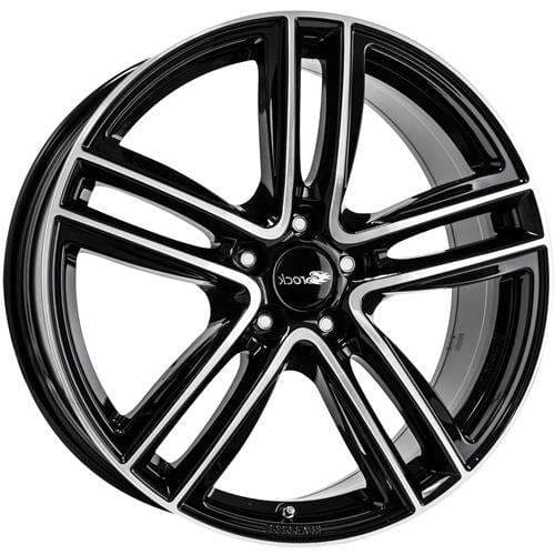 RC-Design RC27 Schwarz Glanz Voll-Poliert R18 7J 5x114.3 ET35 - nuotrauka 1
