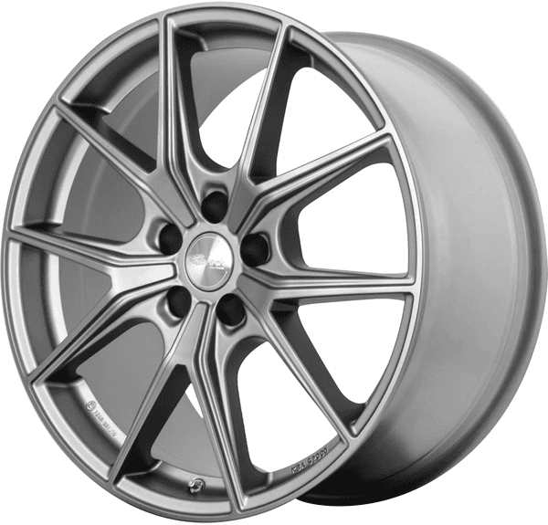 Brock B40 Ferric Grey Matt R19 9.5J 5x114.3 ET40 - nuotrauka 1