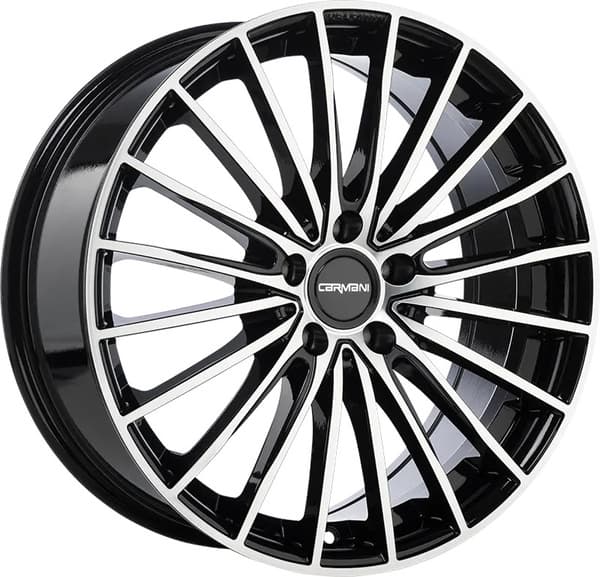 Carmani 24 Karl Black Polish R19 8J 5x114.3 ET45 - nuotrauka 1