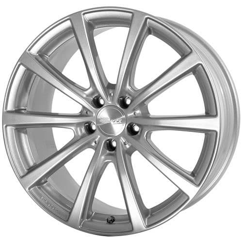 Brock B32 Kristallsilber R20 9.5J 5x112 ET22 - nuotrauka 1