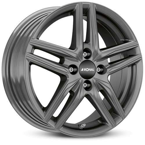 Ronal R65 Cerium Grey R17 7J 4x98 ET35 - nuotrauka 1