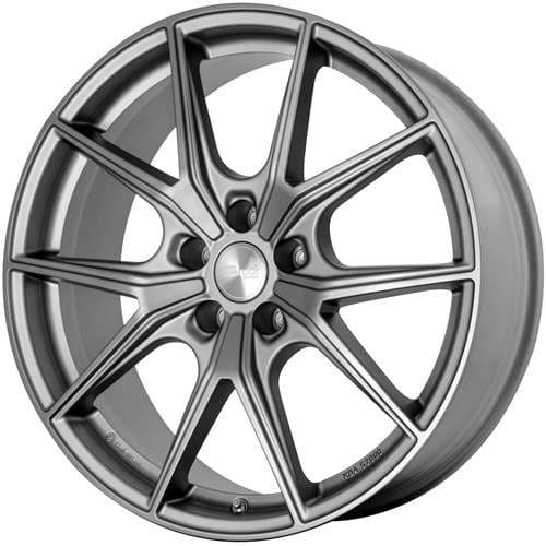 Brock B40 Ferric Grey Matt R19 8J 5x112 ET32.5 - nuotrauka 1