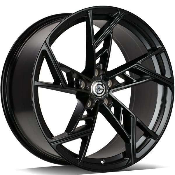 Carbonado Evil Deep Matt Black R22 10J 5x112 ET20 - nuotrauka 1