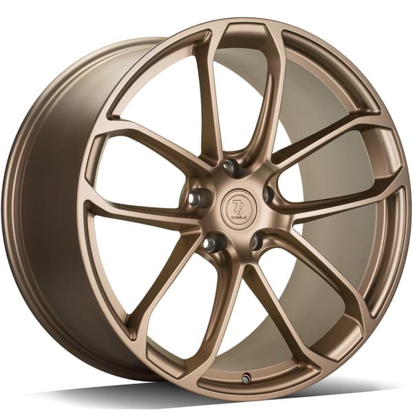 seventy9 MF.5 Matt Gold R22 11.5J 5x130 ET58 - nuotrauka 1
