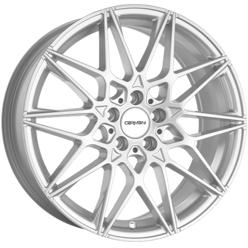 Carmani 18 Knut White Silver R18 8J 5x112 ET45 - nuotrauka 1