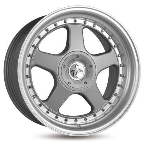 Keskin Tuning KT1 Titan Grey Lip Polish R18 10J 5x100/112 ET25 - nuotrauka 1