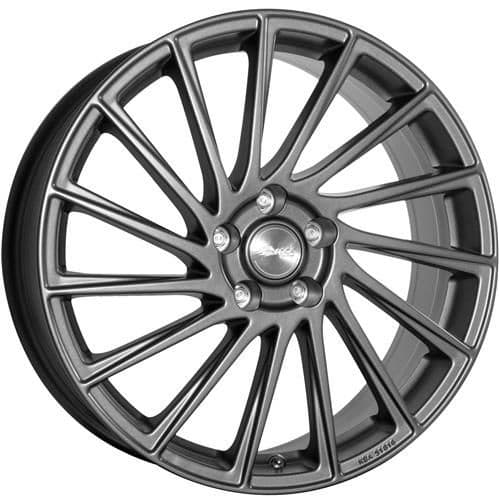 Brock B39 Himalaya Grey Matt R18 7.5J 4x100 ET38 - nuotrauka 1