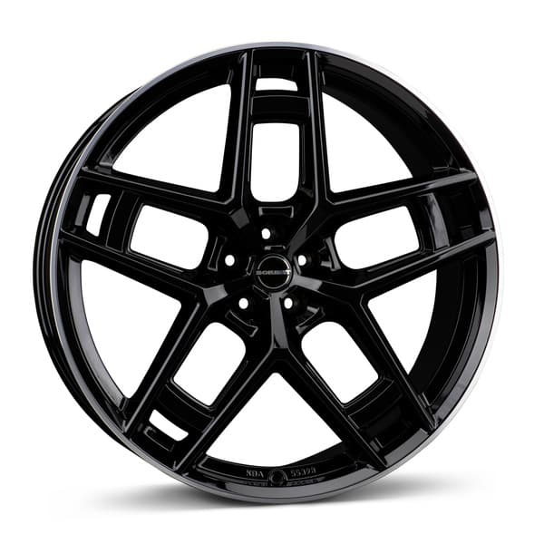 Borbet TF Black Rim Polished Glossy R24 10.5J 5x120 ET34 - nuotrauka 1