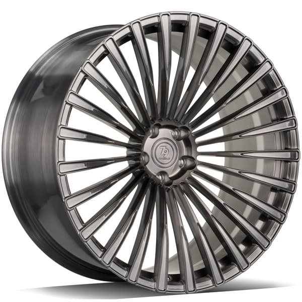 seventy9 MF.1 Dark Brushed R21 11.5J 5x112 ET17 - nuotrauka 1
