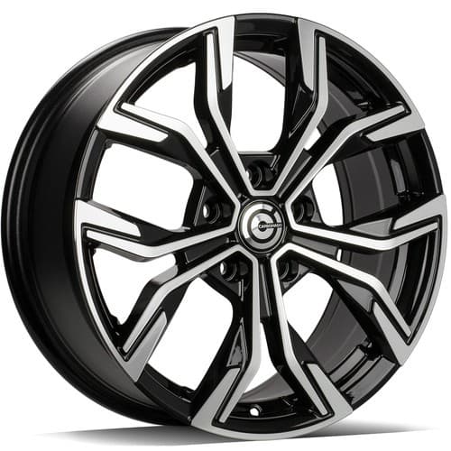 Carbonado Price Black Front Polished R17 7J 5x114.3 ET40 - nuotrauka 1