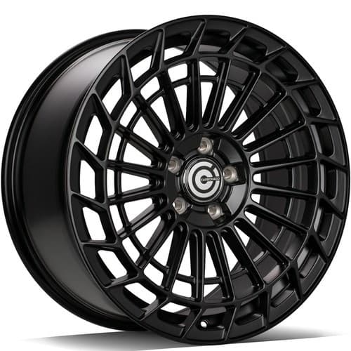 Carbonado Master Deep Matt Black R18 8J 5x112 ET45 - nuotrauka 1