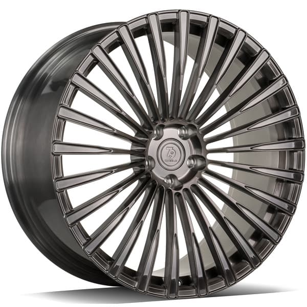 seventy9 MF.1 Dark Brushed R19 8.5J 5x112 ET44 - nuotrauka 1