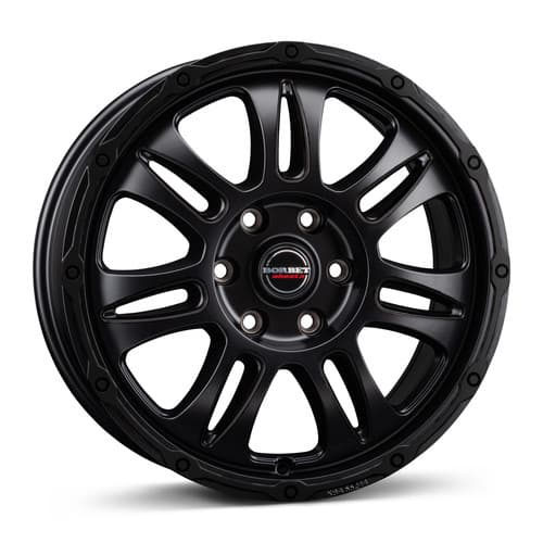 Borbet CW8 Black Matt R18 8J 5x120 ET52 - nuotrauka 1